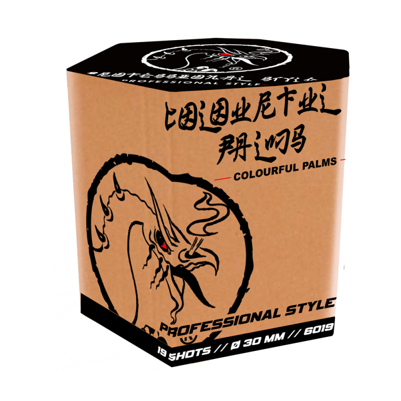 COLORFUL PALMS // 25 SHOTS // 30MM