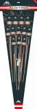 Austria 7  Raketen Sortiment 12 Stk.